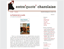 Tablet Screenshot of entrequote-charolaise.fr
